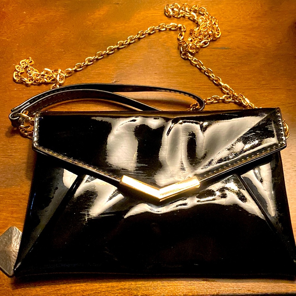 Urban Expressions Black Crossbody Bag Purse or Wristlet